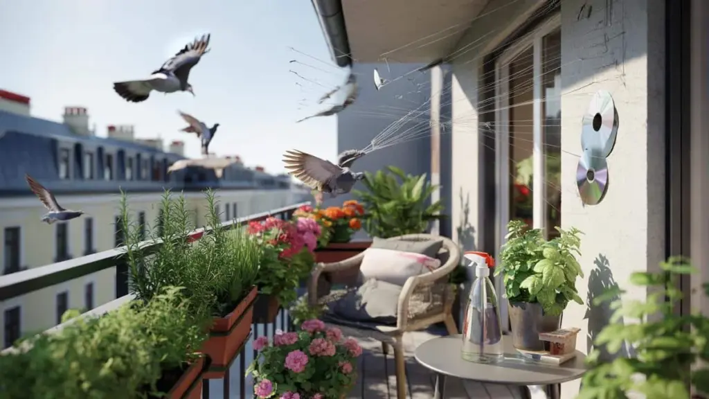 Genialny trik na balkon: Tak definitywnie pozbyto się gołębi